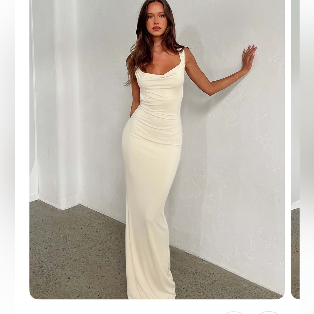 Tiger Mist Morana Dress Butter Yellow